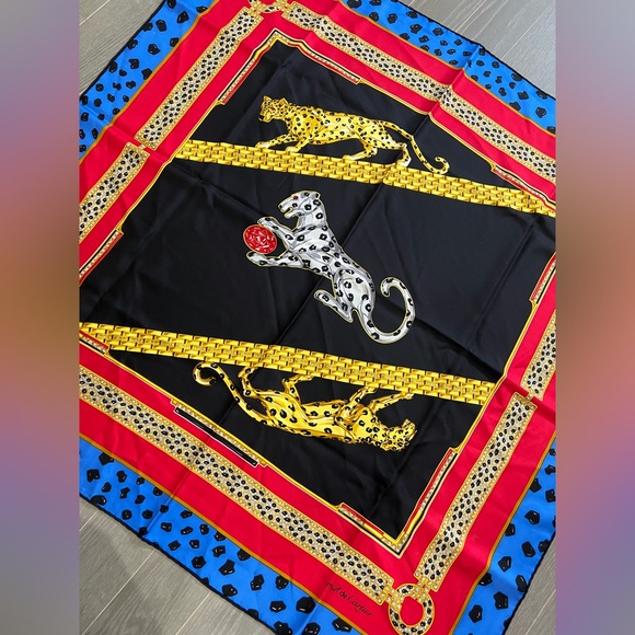 Cartier silk scarf - Picture 3 of 5
